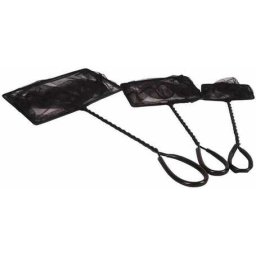 Aqua Nova plase de pescuit negre dens țesute 15 cm