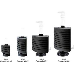 Happet Corner-Jet 01 - Burete filtrant (Până la 40 l | Poate fi montat într-un colț)