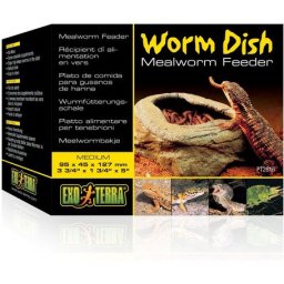 Exo Terra bol pentru viermi pentru reptile - 11.5 x 9.4 x 5 cm