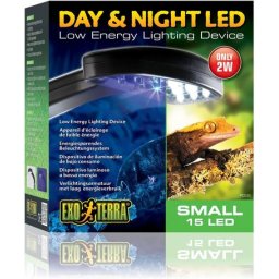 Exo Terra Day & Night LED - Lampă LED cu lumină diurnă și nocturnă - S