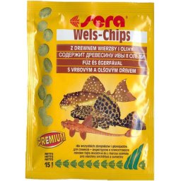 Sera Wels-Chips hrană pentru pești (la pungă) 15 g