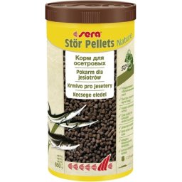 Sera Stör Pellets - Hrană de bază naturală pentru cegă/sturion 1000 ml