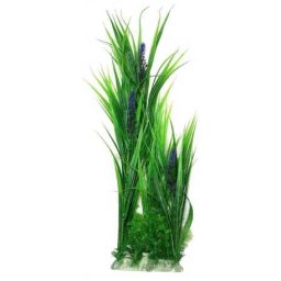 Plantă verde artificială de acvariu alge marine cu frunze luxuriante (40-50 cm)