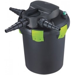 Aqua Nova NBPF filtre pentru iaz de grădină (NBPF-6000 | Dimensiunea recomandată a iazului: max 6000 l | 9 w uv-c | 343 x 343 x 440 mm)