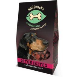 HoliSnacks Detoxibites gustare de recompensă pe bază de plante pentru o bună funcționare a ficatului 100 g