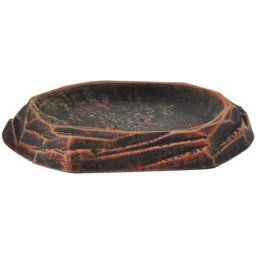 Castron ceramic plat de băut pentru terariu (180 x 130 x 25 mm)