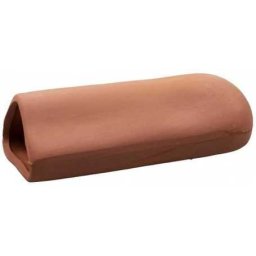 Tub ceramic cu capăt închis pentru acvariu (Teracotă; 130 x 55 x 40)