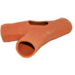 Decorațiune din teracotă în formă de creangă (L; 250 x 210 x 70 mm)
