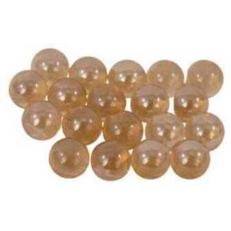 Happet pietricele colorate de sticlă pentru acvariu (Chihlimbar) 350 g