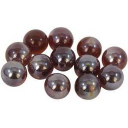 Happet pietricele colorate de sticlă pentru acvariu (Bronz) 350 g