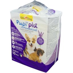 GimDog levănțică scutece pentru căței (60 x 60 cm | 10 buc)