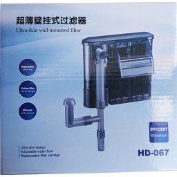 Filtru agățat ultra îngust pentru acvariu | HD-068 | 315 l/h | 4,2 w