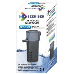 Szer-Ber SZB filtre interne pentru acvariu (SZB-350F | Capacitate max. 1200l/h | Consum: 25 W | 215x90x60mm)