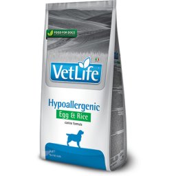 Vet Life Natural Diet Dog Hipo Egg & Rice 2 kg