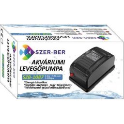 SzerBer SZB pompe de aerare pentru acvariu (210l/h | 2.5W | 1 valvă)