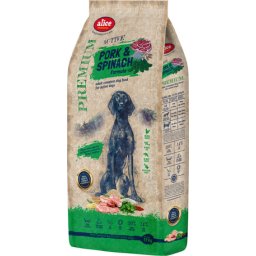 Alice Adult Active Pork & Spinach 17 kg