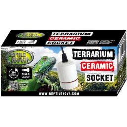 Reptile Nova suport sau dulie de bec ceramică pentru terariu (Max 250 W)