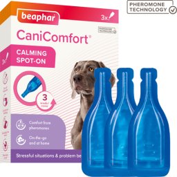Beaphar CaniComfort feromonos spot on pentru câini (3 buc pipete)