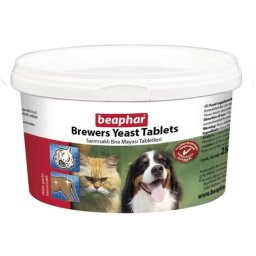 Beaphar Brewers Yeast Tablets - Tablete pt câini și pisici de drojdie de bere cu extract de usturoi (250 tablete)