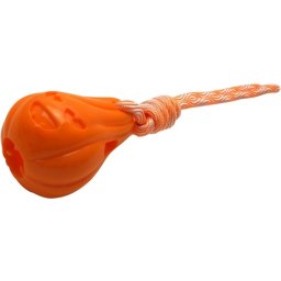 Gimdog Halloween dovleac în frânghie, jucărie câine (28 x 7 x 7 cm)