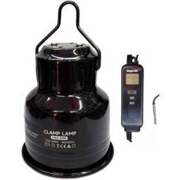 Giangarden corp de iluminat pt terariu cu controler digital (50 W | E27 dulie ceramică | Diametru: 11.4 cm; Înălțime: 11.4 cm)