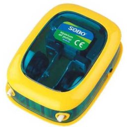 Sobo SB-9905A pompă de aer (2 x 330 l/h | 4,2 W | 0,015 MPa presiune max. | 2 supape)