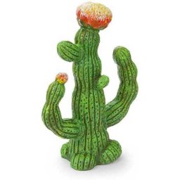 Happet cactus înflorit, decor acvariu și terariu (17 cm)