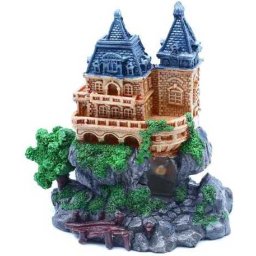 Castel cu peșteră dedesubt, decor acvariu (160 x 105 x 170 mm)