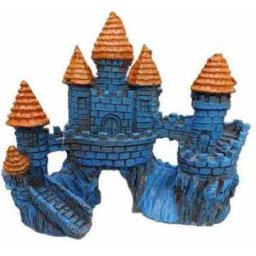 Castel cu turnuri, decor acvariu (145 x 70 x 120 mm)