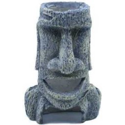 Sculptură cap zâmbitor, decor acvariu (75 x 50 x 120 mm)