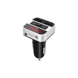CONNECT IT CCC-8800-SL - Transmițător FM auto cu handsfree negru/argintiu