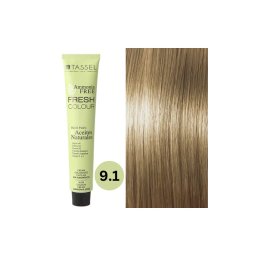 Vopsea de par fara amoniac Fresh Color Tassel nr 9.1, Blond Foarte Deschis Cenusiu - 100 ml