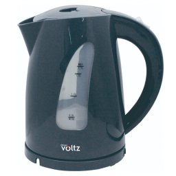 Cana electrica Oliver Voltz OV51230B, 2200W, 1.7 L, Indicator luminos, Fara fir, Gri metalic