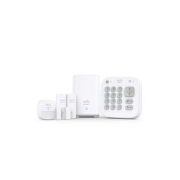 Kit Complet Alarma Smart eufy Security, Senzor miscare, 2x senzori intrare, tastatura, Wireless