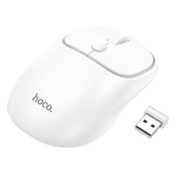 Mouse GM25 Royal – Mouse wireless 2.4 GHz, optic 1600 DPI, 3 butoane + scroll, alb