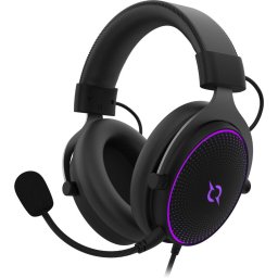 Casti Headset, Wired, LED, Negru