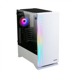 CARCASA Zalman S5, middle tower, gaming, fara sursa, suporta 8xfan, 2xfan inclus, PSU shroud, USB 3.1 gen1 x 1, USB 2.0 x 2, audio+mic, 7 sloturi expansiune, alb, S5 WHITE (timbru verde 0.16lei)