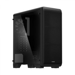 CARCASA Zalman S2 TG, middle tower, gaming, fara sursa, suporta 8xfan, 3xfan inclus, PSU shroud, USB 3.1 gen1 x 1, USB 2.0 x 2, audio+mic, 7 sloturi expansiune, negru, S2 TG (timbru verde 0.24lei)