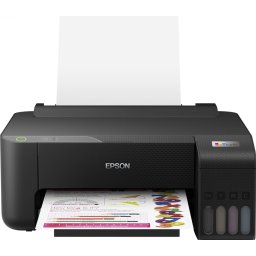 Imprimanta Inkjet CISS Color Epson L1230, A4, Functii: Imprimare., Viteza de Printare Monocrom: 33ppm, Viteza de printare color: 15ppm, Conectivitate:USB, Duplex:Nu, ADF:Nu(incl.TV 11lei) C11CJ70402