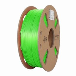 FILAMENT GEMBIRD pt. imprimanta 3d, PLA+, 1.75mm diamentru, 1Kg / bobina, aprox. 330m, topire 195-235 grC, green, 3DP-PLA+1.75-02-G