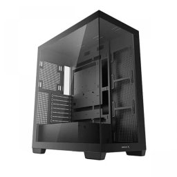 CARCASA DeepCool CG580, middle tower, gaming, fara sursa, suporta 10xfan, USB 3.2 gen1 x 2, audio+mic, 7 sloturi expansiune, negru, R-CG580-BKNDA0-G-1