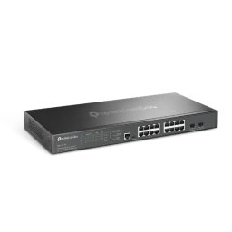 Switch TP-Link cu management Omada 16-Port 2.5G and 2-Port 10GE SFP+ L2+ Managed Switch with 8-Port PoE+ SG3218XP-M2 (timbru verde 2 lei)