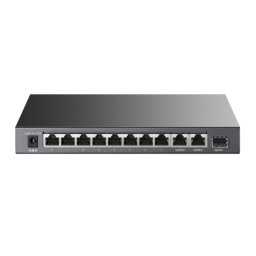 Switch POE+ TP-Link 8-Port 10/100Mbps + 3-Port Gigabit Desktop Switch with 8-Port PoE+, carcasa metalica TL-SL1311P (timbru verde 2 lei)