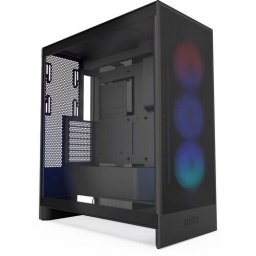 Carcasa NZXT H7 Flow RGB (2024), Mid-Tower, ATX, Negru CM-H72FB-R1 (timbru verde 0.08 lei)