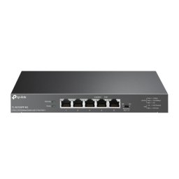 Switch TP-Link, 5-Port 2.5G Desktop Switch with 4-Port PoE++, IEEE 802.3af/at/bt, metalic TL-SG105PP-M2 (timbru verde 2 lei)