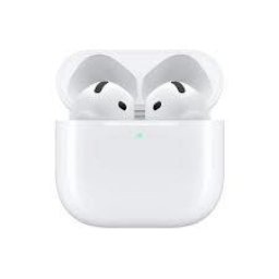 CASTI Apple AirPods 4, pt. smartphone, fara functie de anulare zgomot ambiental, wireless, intraauriculare - butoni, microfon pe casca, conectare prin Bluetooth 5.0, alb, mxp63zm/a (timbru verde 0.18 lei)