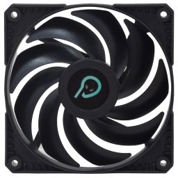 VENTILATOR SPACER PC 120x120x25 mm, Hydraulic Bearing, 45CFM, conector 3-pin, no LED, black SPFC-120-3P
