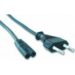 CABLU alimentare GEMBIRD casetofon, 1.8m, intrare Euro plug, iesire C7, 10A, certificare VDE, bulk, black, PC-184-VDE (timbru verde 0.08 lei)