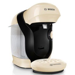 Espressor Espressor Tassimo Style TAS117E, 1400W, 3.3 bar, 0.7l, Autocuratare si decalcifiere, capsule, Crem