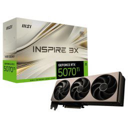 Placa video V531-245R, MSI nVidia GeForce RTX 5070 Ti INSPIRE 3X OC PLUS 16 GB, GDDR7, 256 biti